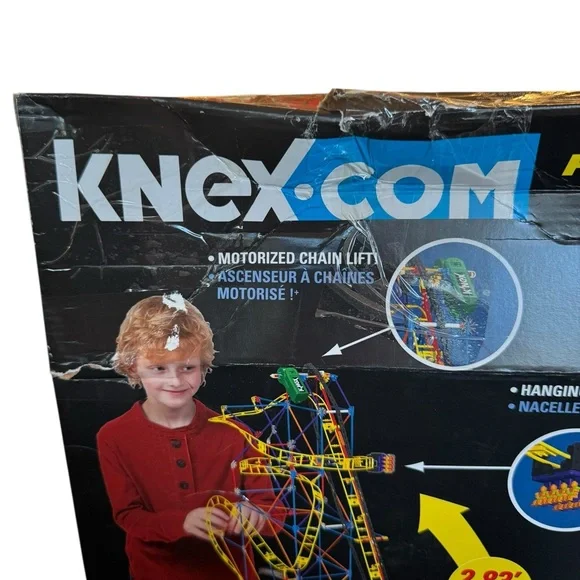 K’Nex Firestorm Freefall Coaster Building Set New - Picture 7 of 11